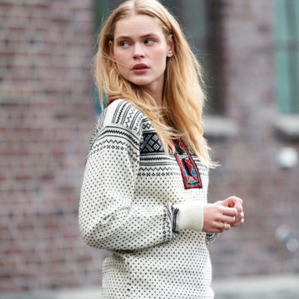 VTG Dale of Norway Setesdal Fair Isle Sweater